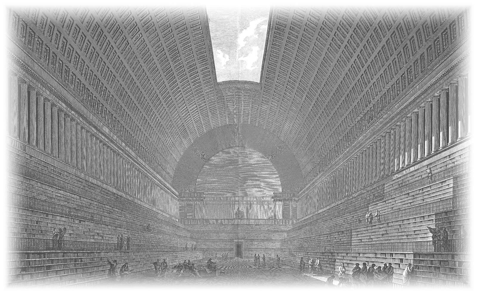Boullée's royal library